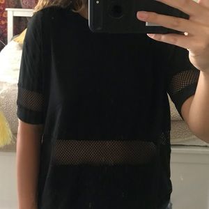 Brandy Melville Mesh T-shirt